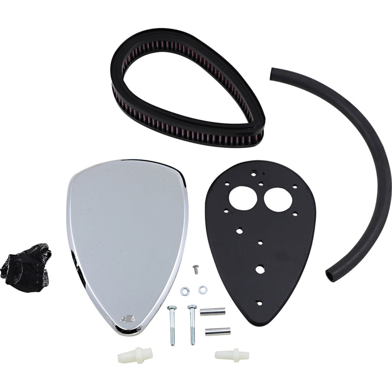 Baron Big Air Kit (BAK) Smooth Air Cleaner - BA-2074-00 Kawasaki 900 Vulcan Classic 2006-2021