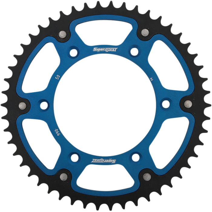 SUPERSPROX 1210-2069 RST-990-50-BLU Stealth Rear Sprocket 50 tooth - blue - husaberg/husqvarna/ktm