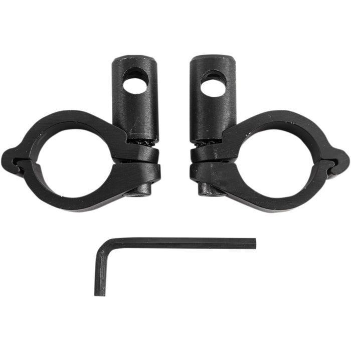 SLIPSTREAMER S1-C S-1-C Replacement Round Windshield Handlebar Clamp Kit Round Bar Clamp Kit - 1"