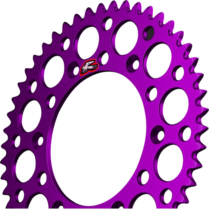 RENTHAL 1211-3093 150U-520-51GBPE Ultralight Rear Sprocket Rear Sprocket - Aluminum - 51 Tooth - Purple - Yamaha