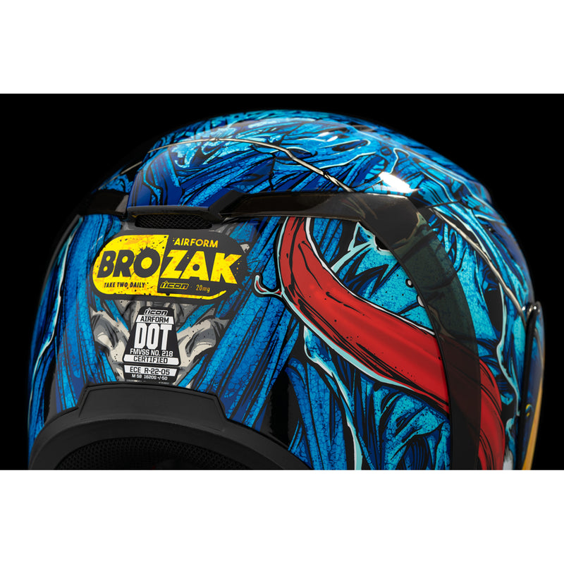 ICON 0101-14930 Airform™ Brozak MIPS® Helmet Airform™ Helmet - MIPS® - Brozak - Blue - XS