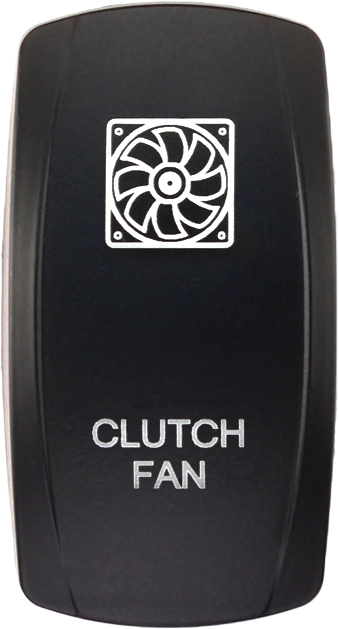 Xtc Power Products Dash Switch Rocker Face Clutch FAN - SW00-00122034