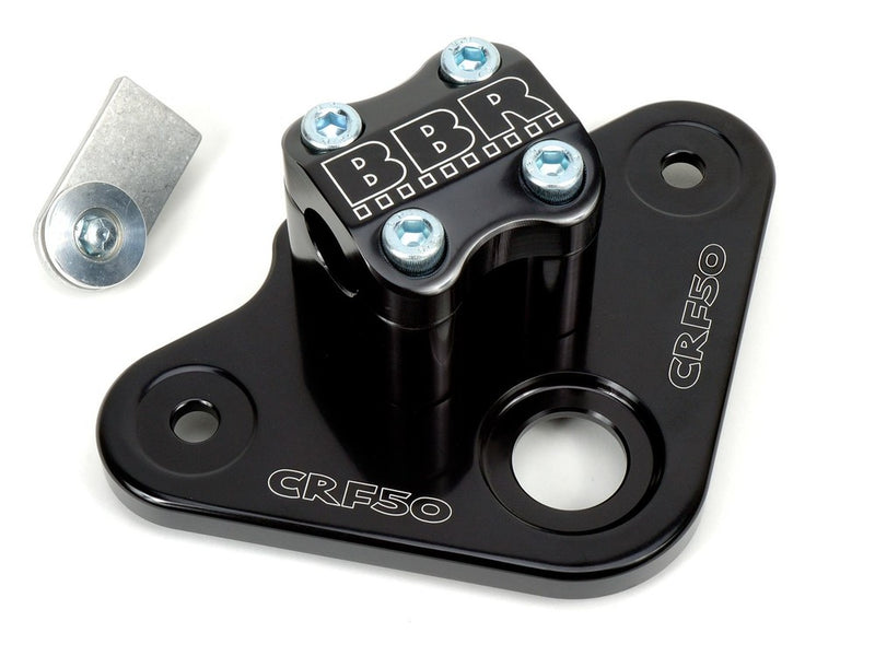 Bbr Motorsports Triple Clamp Black - 510-HXR-5012 Honda XR50R / CRF50F 2000-2020