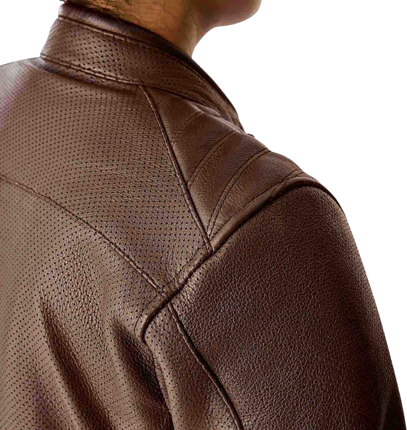 Rst 556-3644114 103644BRN-14 WOMENS ROADSTER AIR D3O JACKET BROWN LEATHER LG