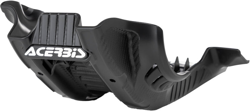 Acerbis 2791651007 Skid Plate With Linkage Guard Black White Husqvarna FE 250 / FE 350 2020-2023