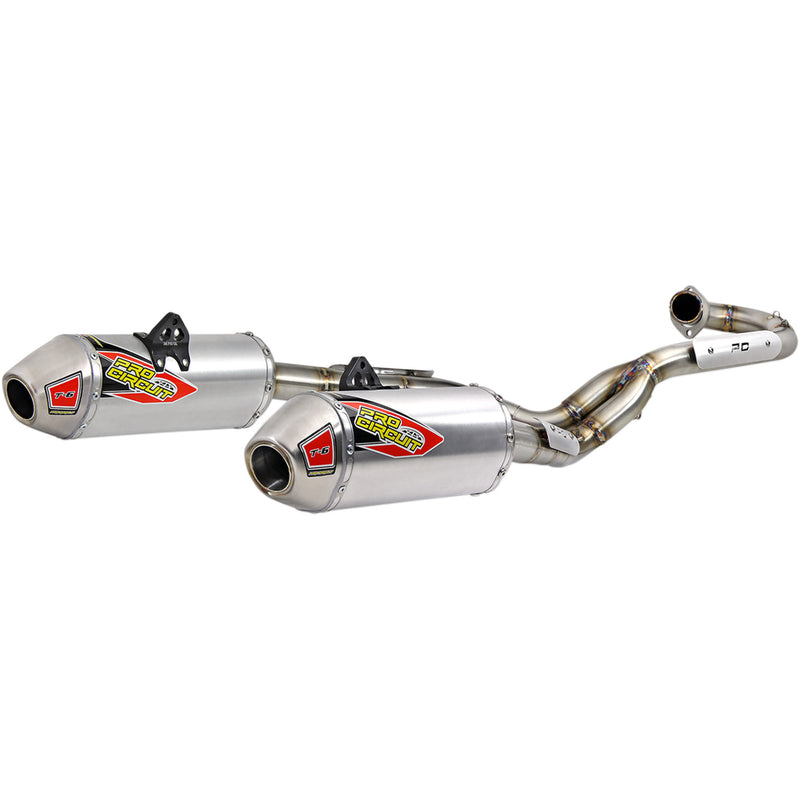 Pro Circuit T-6 Dual Canister Exhaust System - 5631570G2 Yamaha YFM700R Raptor 700R 2015-2020