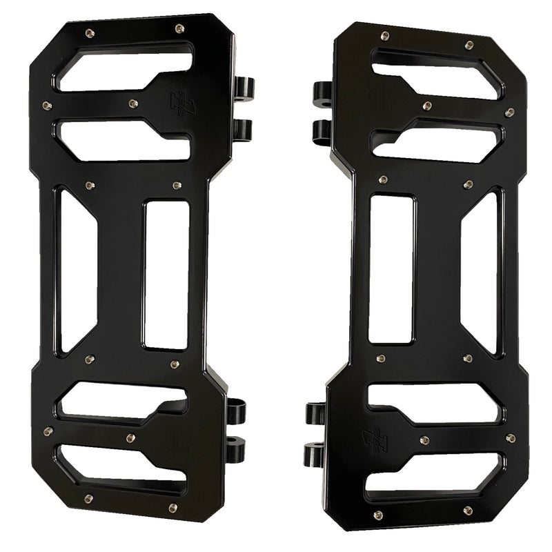 Pro-One Perf.mfg. V1 Floorboards - 500770B For Harley Motorcycles 1980-2021