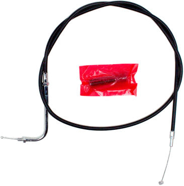 Motion Pro Black Vinyl Throttle Cable - 06-0097 For Harley Tour Glide 1980