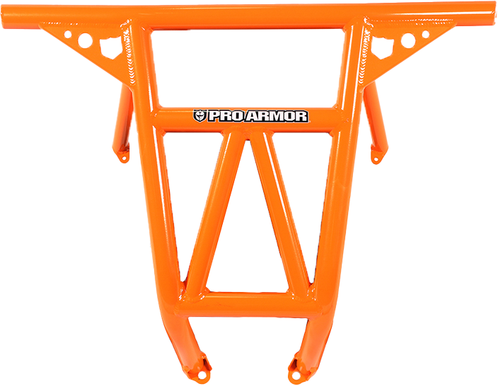 Pro Armor Race Rear Bumper Orange POL - P141047OR-446 Polaris RZR 2014-2018