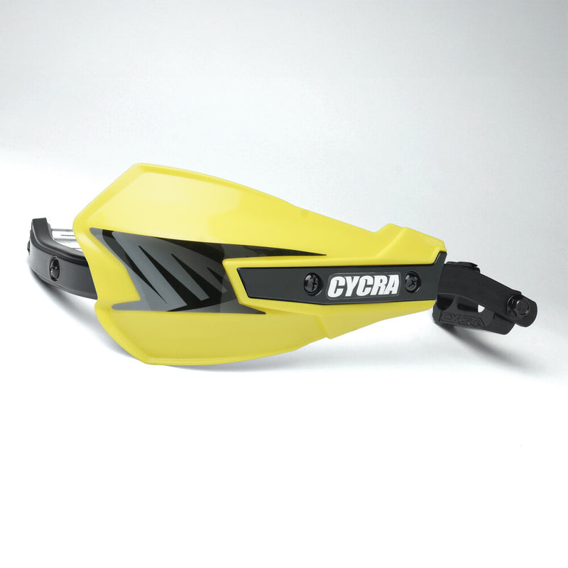 Cycra 714-1991 1CYC-7801-55 HAND GUARD UNIVERSAL U-CLAMPS VORTEX YELLOW