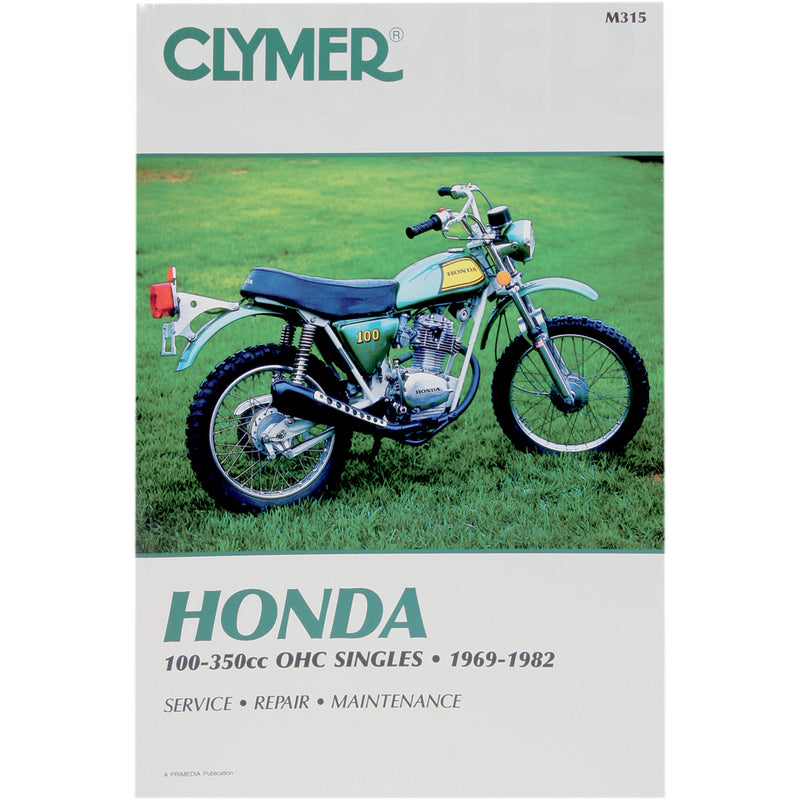 Clymer Service Manual - CM315 Honda Motorcycles 1969-1982