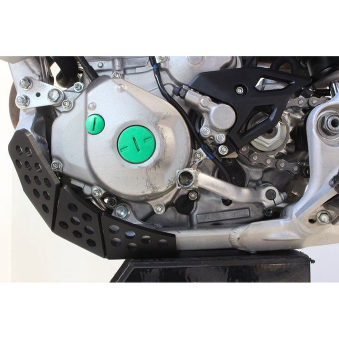 AXP RACING 0506-1996 AX1517 Skid Plate black - kawasaki - kx 450