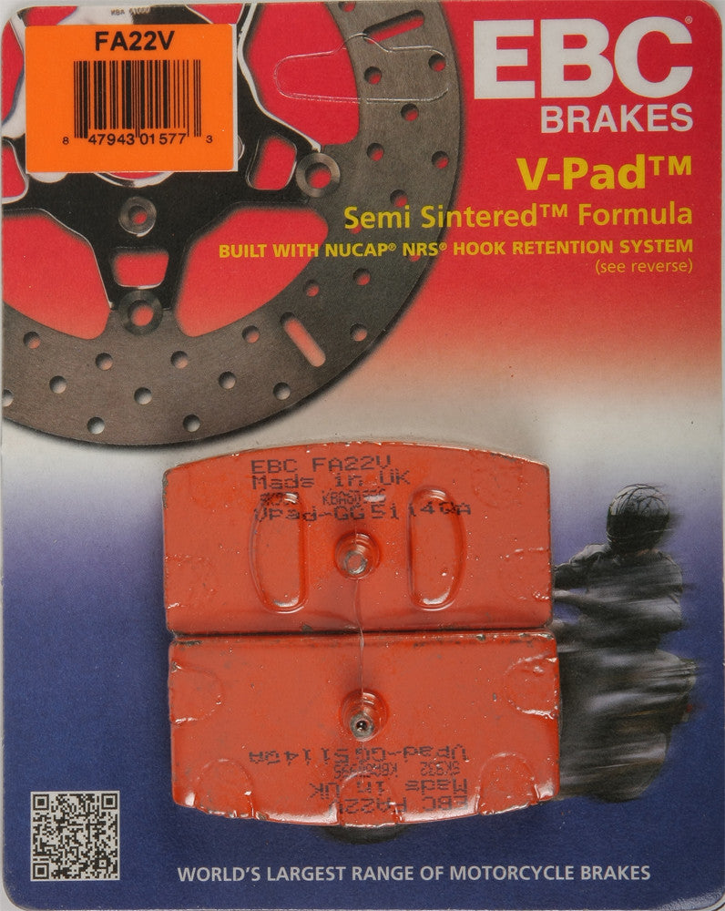EBC Brake Pads V-Series - FA22V BMW Motorcycles 1973-1980