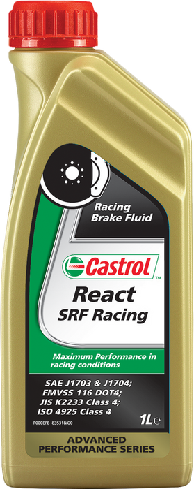 Castrol 83-0346 15FBE8 SRF RACING BRAKE FLUID