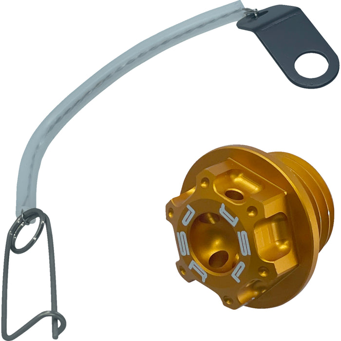 PSR 0950-0562 00-01311-23 Oil Filler Cap Kit Oil Cap Kit - Gold - M20 x 2.5
