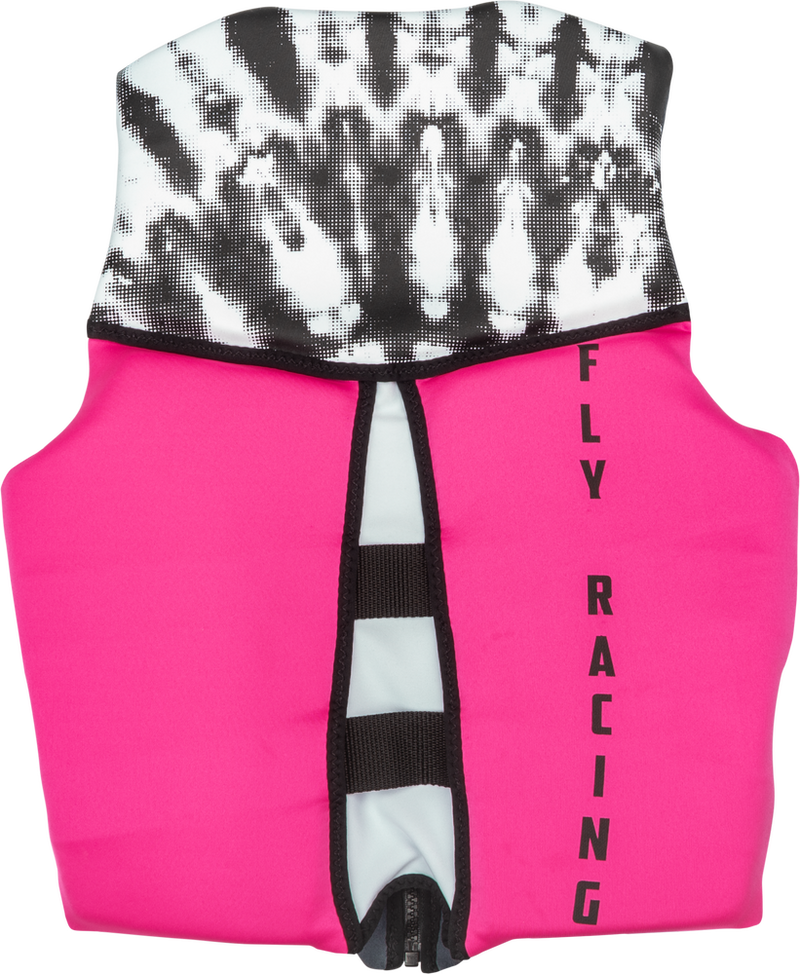 Fly Racing 221-30422S 221-30422S WMN'S NEOPRENE FLOTATION VEST NEON PINK/WHITE/BLACK SM