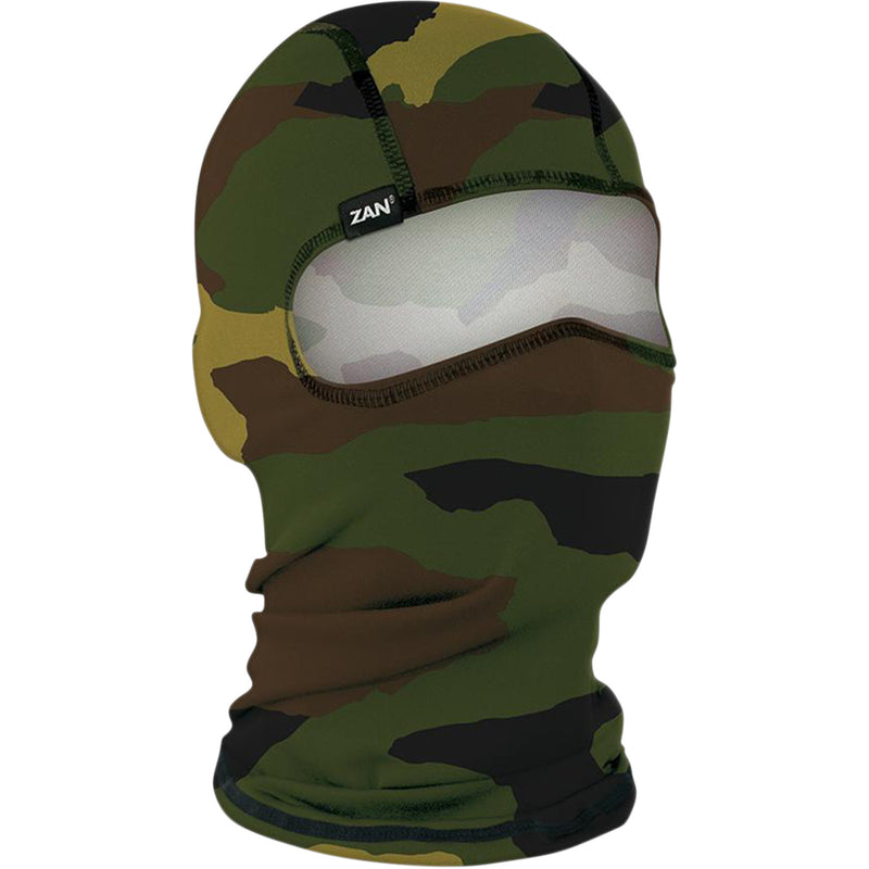 ZAN HEADGEAR 2503-0354 WBP118 Polyester Balaclava woodland camo
