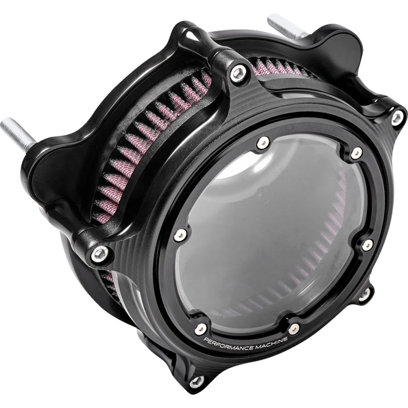 Performance Machine (pm) Vision Series Air Cleaner - 0206-2166-SMB For Harley Touring 2023-2026