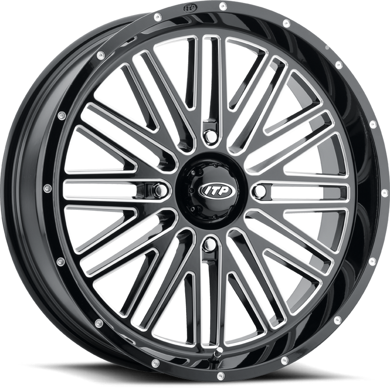 Itp Momentum Wheel Black MAC 20X6.5 4/156 4+2.5 (+10MM) - 20MT113BX