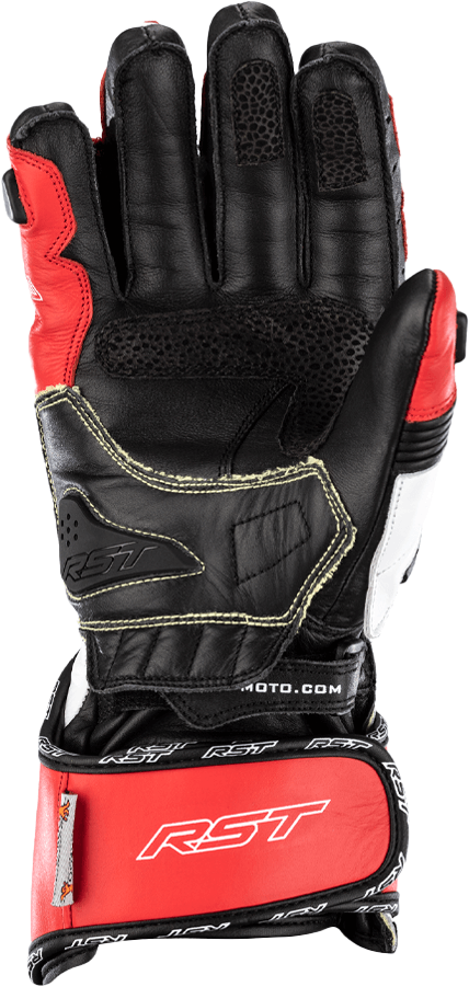 Rst 556-2666409 102666RED-09 TRACTECH EVO 4 CE GLOVE RED/WHITE/BLACK MD