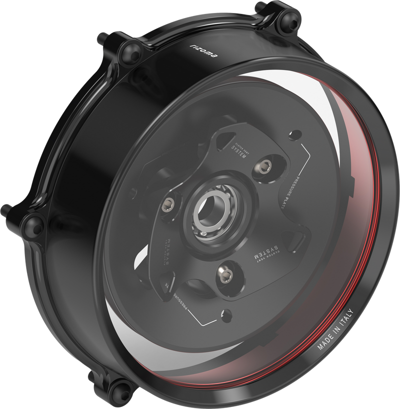 Rizoma Clutch Cover Black DUC V4 - ZDM181B Ducati Panigale / Streetfighter 2018-2025