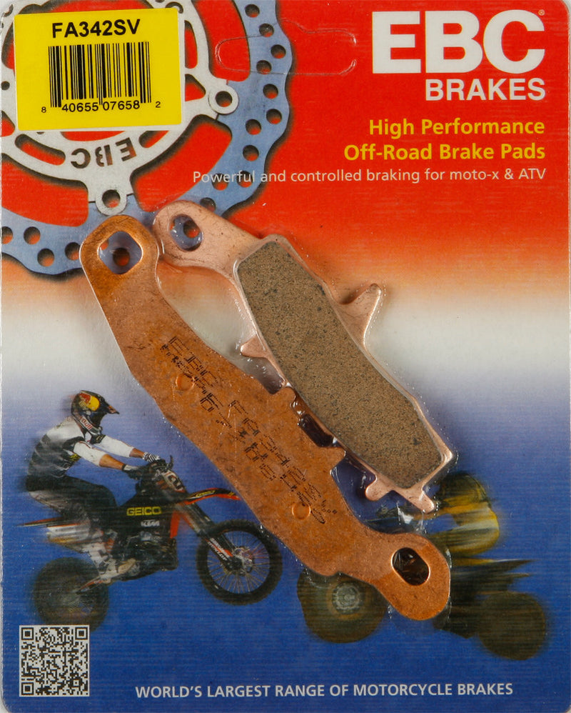 EBC Brake Pads - FA342SV Suzuki 700F Twin Peaks 4x4 2004-2005