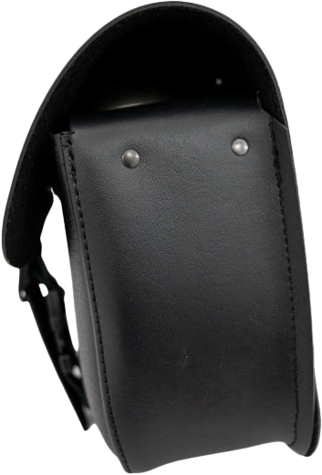 Willie & Max 63-0417 59919-00 BLACK JACK SWINGARM BAG 4L BLACK/BLACK BUCKLE