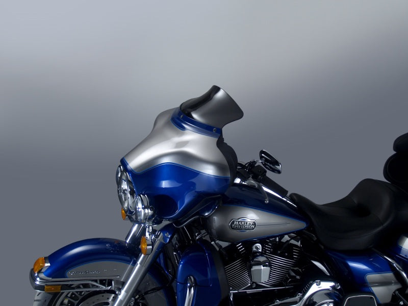National Cycle N27403 96-13 Harley Flht/flhx/flhtk/se Touring/ Tri-glide Wave Low Windshield - Dark Tint - User 1