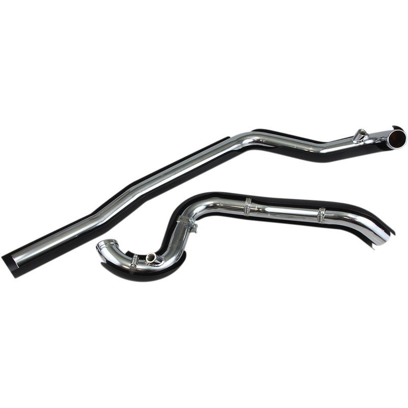Cobra True Dual 2-Into-2 Header System - 6251RB For Harley Touring 2007-2008