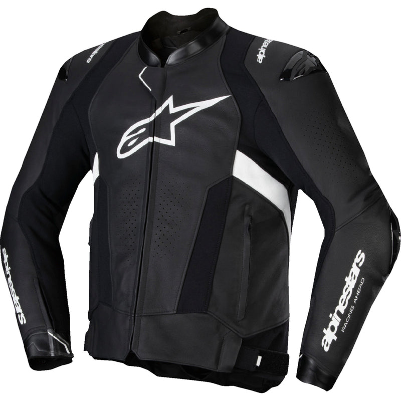 ALPINESTARS Missile v3 Leather Jacket Black/White - US / EU