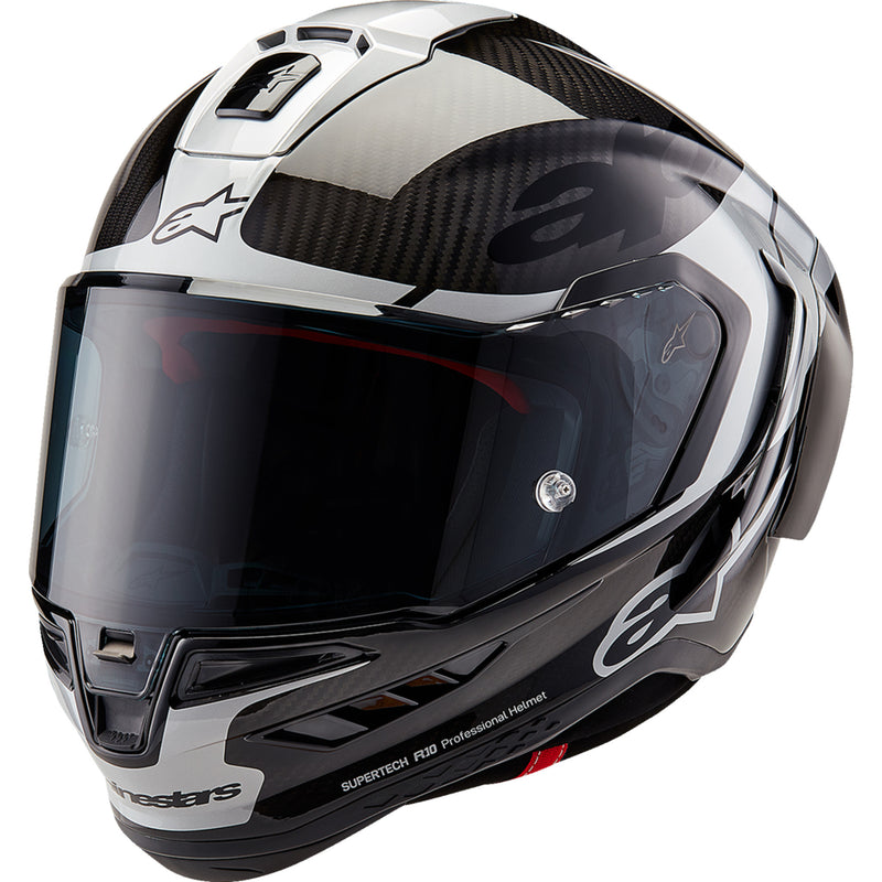 ALPINESTARS Supertech R10 Element Helmet - Carbon/Silver/Black