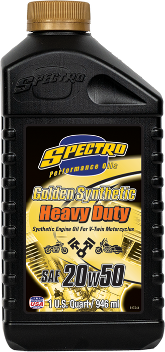 Spectro 582-02301 311151 HEAVY DUTY FULL SYN OIL 20W50 1QT
