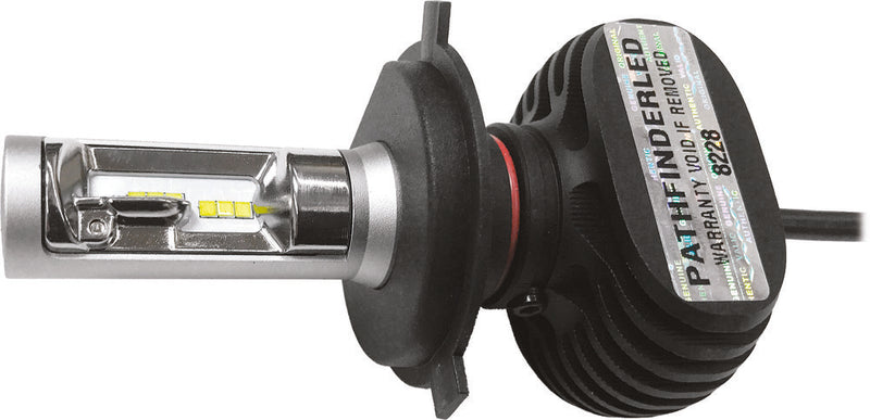 Pathfinder 226-0038 H4SFS RUGGED FANLESS LED H4 BULB 4000LM