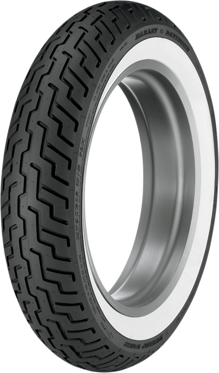DUNLOP 3022-91 45006380 The Harley-Davidson® D402™ — Front Tire - MT90-16 - Wide Whitewall