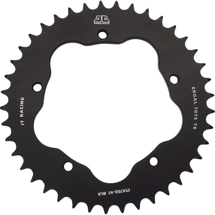 JT SPROCKETS 1211-2790 JTA752.41BLK Aluminum Rear Sprockets Rear Sprocket - Aluminum - 41 Tooth - Black - Ducati