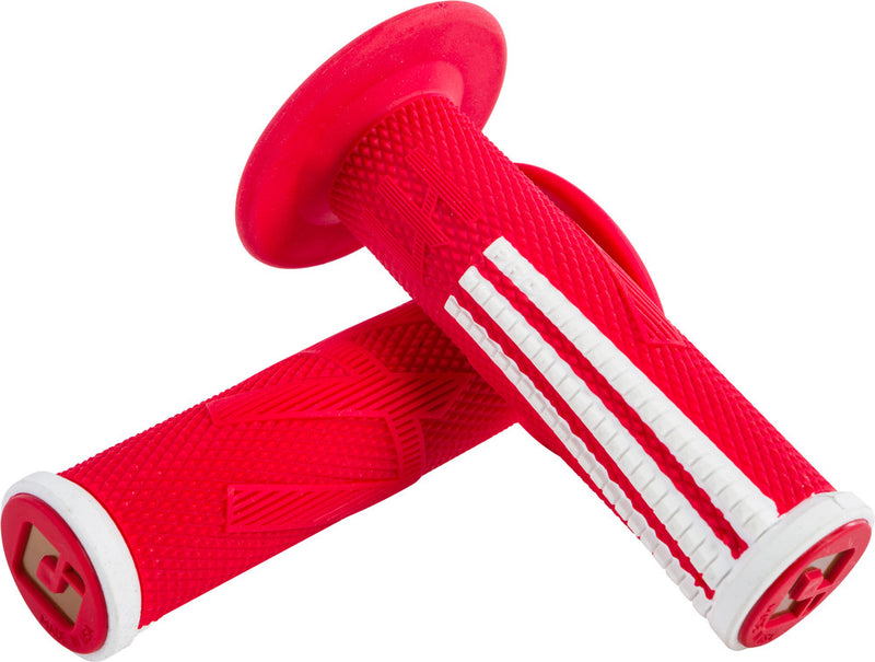 Odi 206-1082 H36EPRW EMIG2 PRO V2 LOCK-ON GRIP RED/WHITE