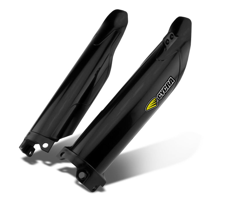 Cycra Fork Guards Black - 1CYC-6909-12 Kawasaki Dirt Bikes 2016-2025