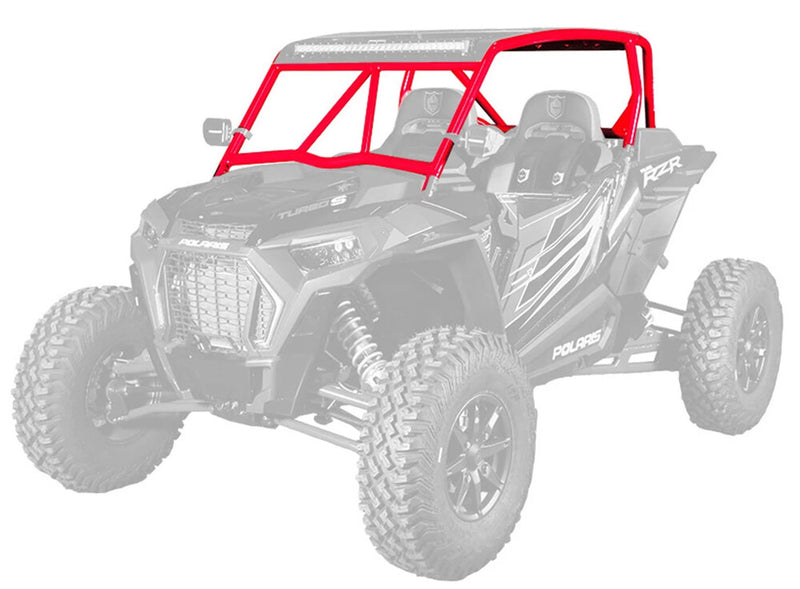 Pro Armor CAB Only Cage With V Intrusion RED - P187C048RD Polaris RZR 2021