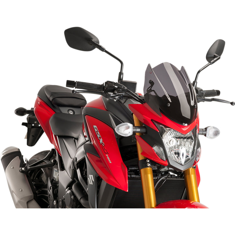 Puig Hi-Tech Parts New Generation Windshield - 9435F Suzuki 750 2017-2020