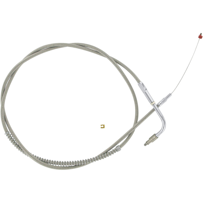 BARNETT DS-223960 102-30-30020-06 Stainless Steel Throttle/Idle Cable - +6"
