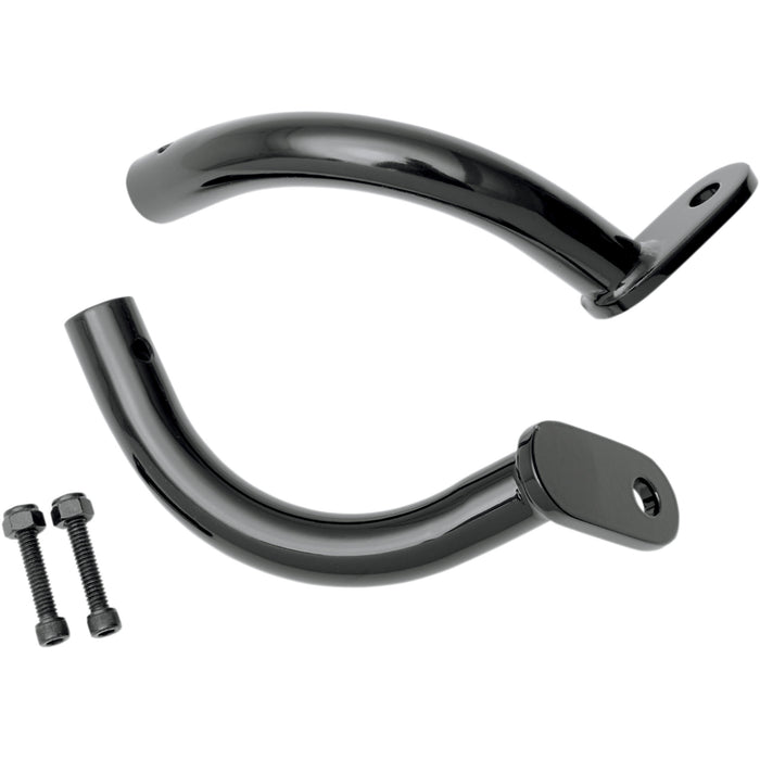 RICK DOSS 3501-0614 S77-0137B Saddlebag Guard Eliminator Bracket - Black