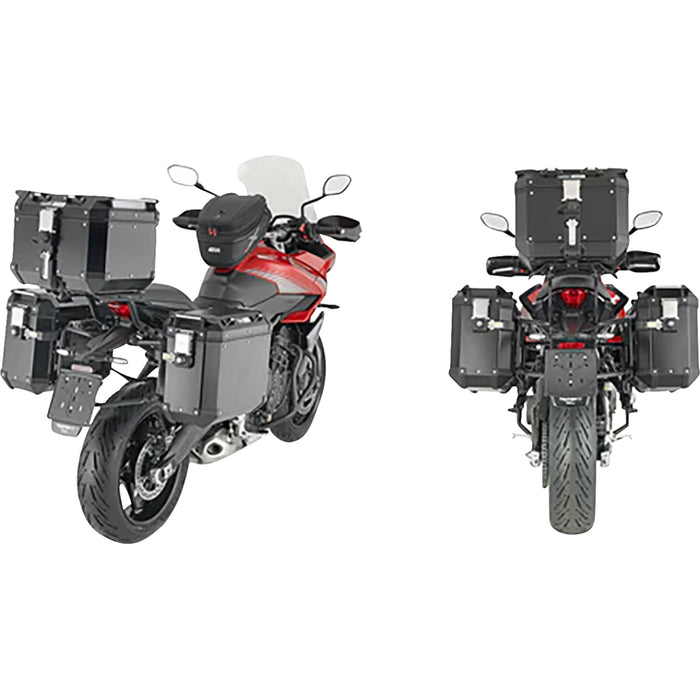 GIVI 3521-0227 PLO6421CAM Pannier Holder side case hardware - black