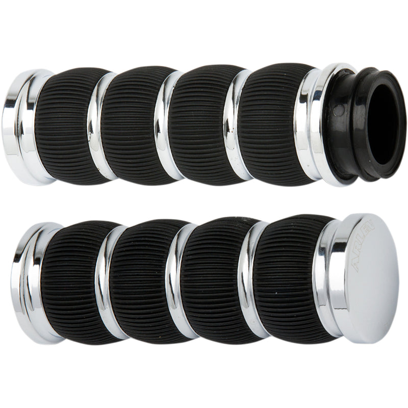 Arlen Ness Ring Leader Fusion Grips - 07-312 For Harley Motorcycles 1976-2022