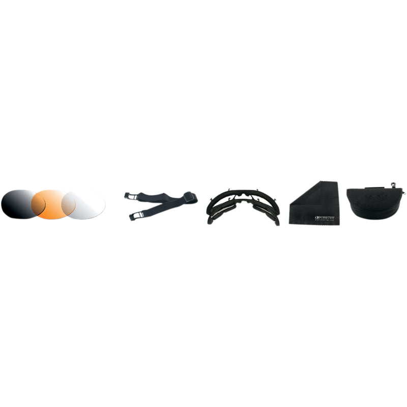 BOBSTER 2610-0294 BRA201 Raptor II Sunglasses matte black - interchangeable lens
