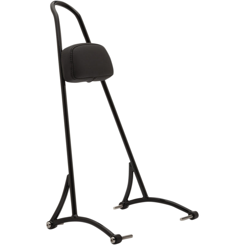 BURLY BRAND 1501-0585 B13-1505B 20" Tall Sissy Bar - Black