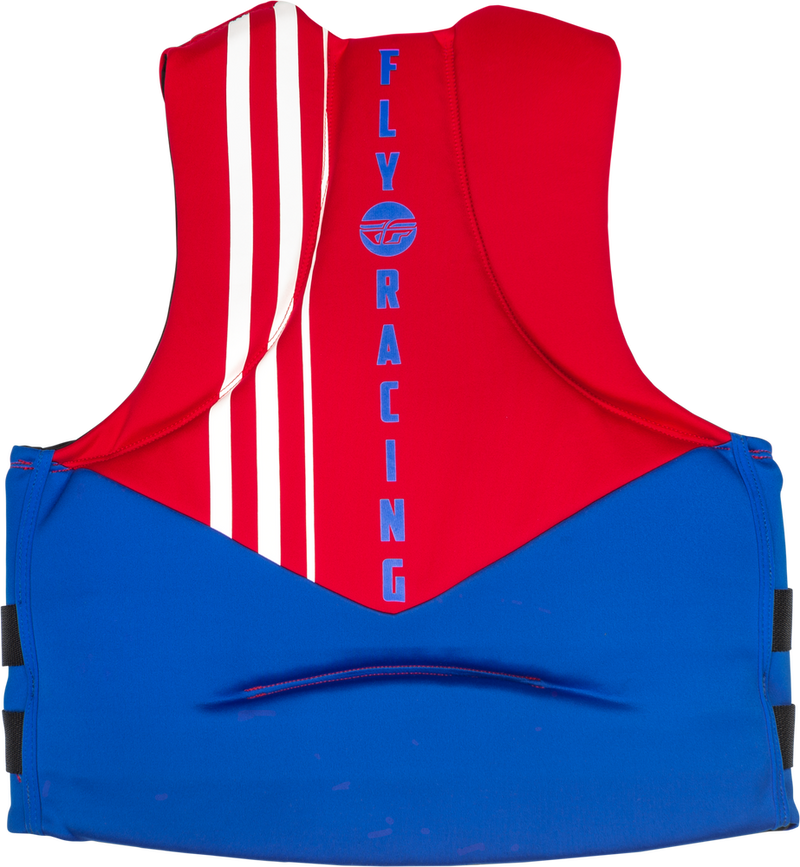 Fly Racing 221-304022X 221-304022X NEOPRENE FLOTATION VEST RED/WHITE/BLUE 2X