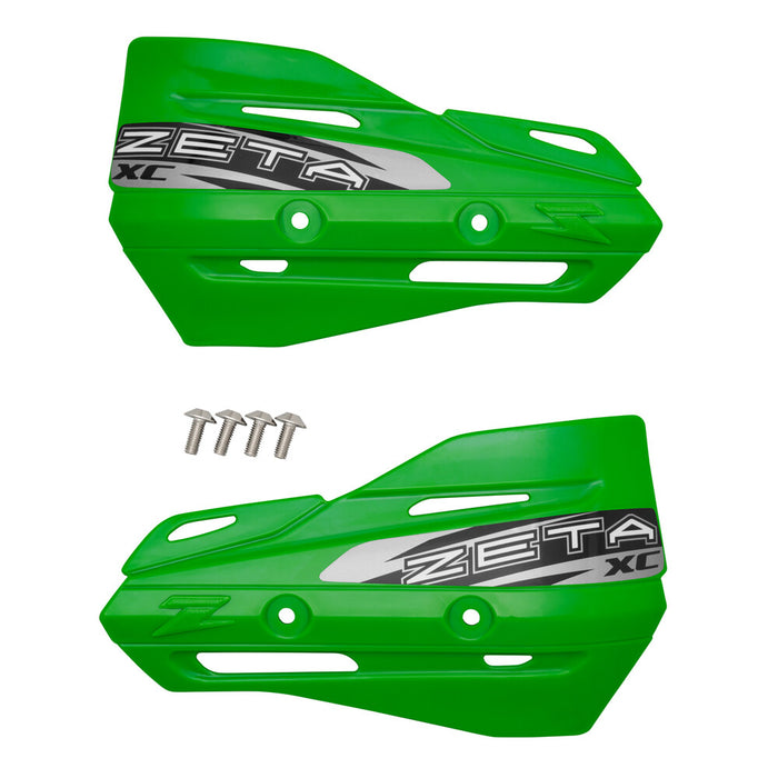 Zeta 634-5130G ZE72-3108 XC PROTECTOR HANDGUARD SHIELDS GREEN