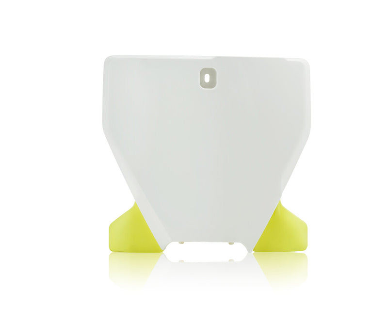 Acerbis 27265-71070 2726571070 FRONT NUMBER PLATE WHITE/YELLOW