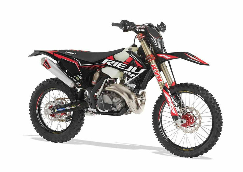 Polisport Enduro Full Kit Black White GAS - 91037 Rieju Pro 250 / Pro 300 / Racing 250 / Racing 300 2021-2024