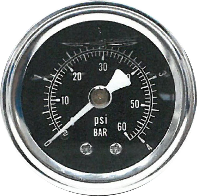 Harddrive 820-50907 169700 OIL PRESSURE GAUGE 60PSI BLACK